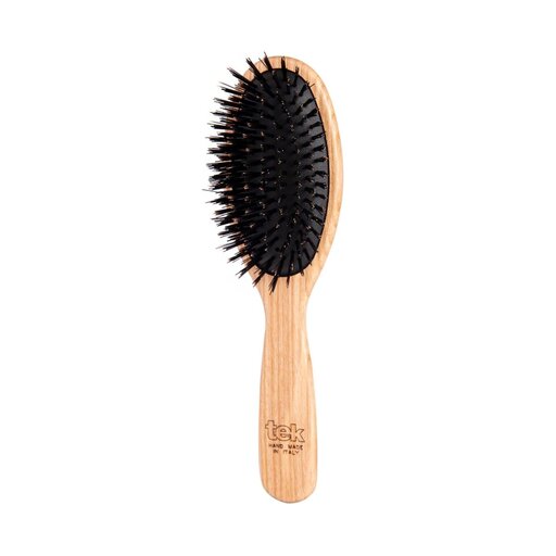 Big Oval Cushion Brush With Vegan And Nylon Bristles