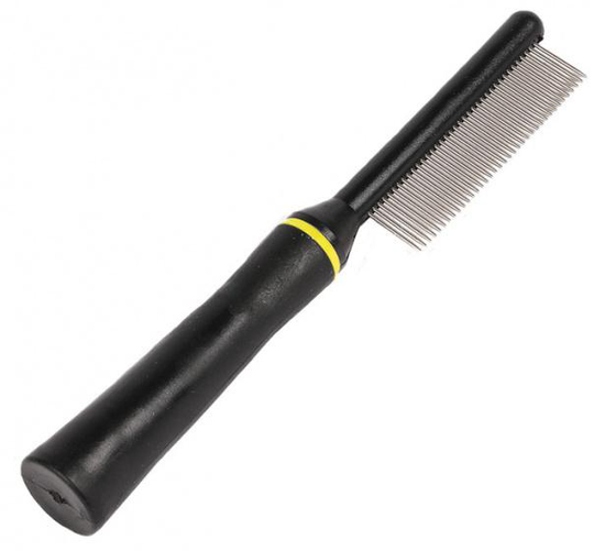 borste Happy Pet Groom 22 x 3 cm nylon svart/grön
