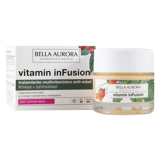 Anti rynk-behandling Bella Aurora Vitamin Infusion Spf 20 (50 ml)