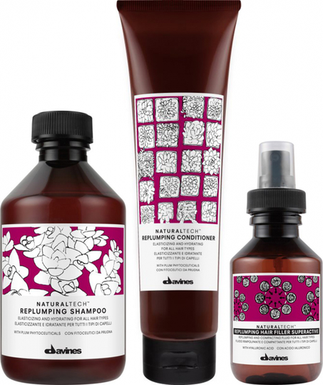 Davines Naturaltech Replumping Trio