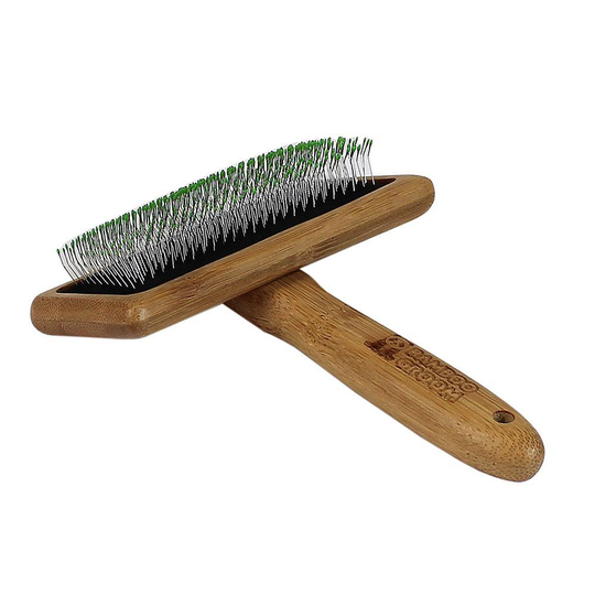 Bamboo Groom Hund Slicker Brush