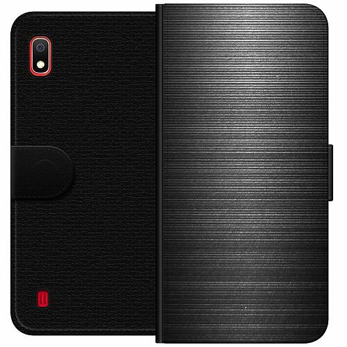 Samsung Galaxy A10 Plånboksfodral Brushed Metal
