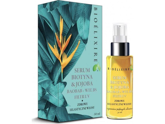 Bioelixire BIOELIXIRE_Biotin Silk Serum regenerating hair serum with biotin and Jojoba oil 50ml