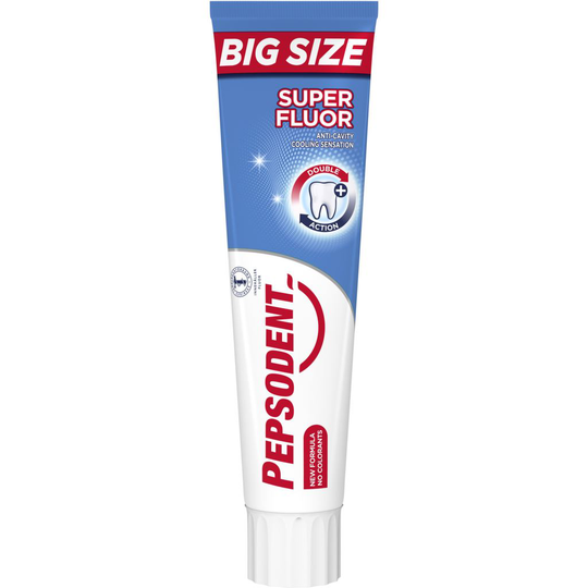Pepsodent Super Fluor Big Size Tandkräm 125 ml