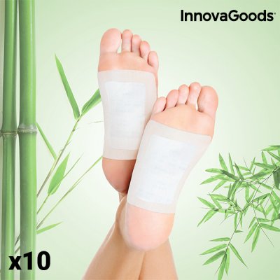 Detox fotplåster InnovaGoods (10 st)