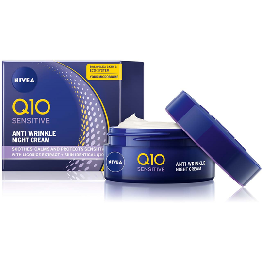 NIVEA Q10 Plus Power Anti Wrinkle Sensitive Night Cream 50 ml