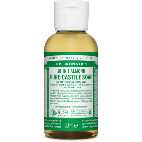 Dr.Bronner's Liquid Soaps Almond 59 ml