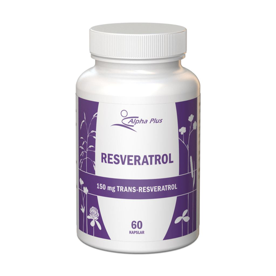 Alpha Plus Resveratrol 60 kapslar