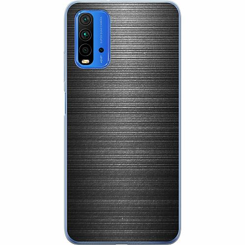Xiaomi Redmi 9T Genomskinligt Skal Brushed Metal