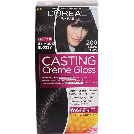 L'Oréal Paris Casting Crème Gloss 200 Svart, L'Oréal Paris Färg