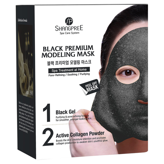 Black Premium Modeling Mask, Shangpree Ansiktsmask