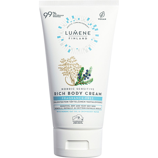 Nordic Sensitive Fragrance-free Rich Body Cream, 150 ml Lumene Body Lotion