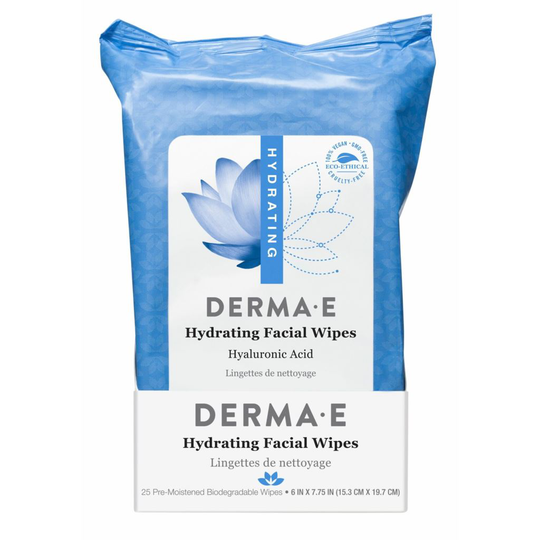Derma E Hydrating Micellar Cleansing Wipes 25 st