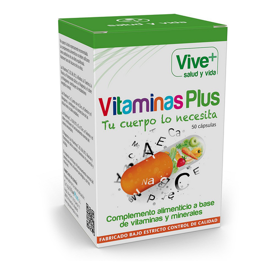Vitaminer Plus Vive+ (50 uds)