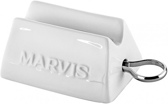 tandkräm tub-squeezer 10,8 x 5,7 cm porslin vit