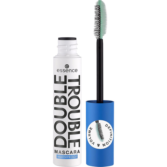 Double Trouble Mascara Waterproof, 12 ml essence Mascara