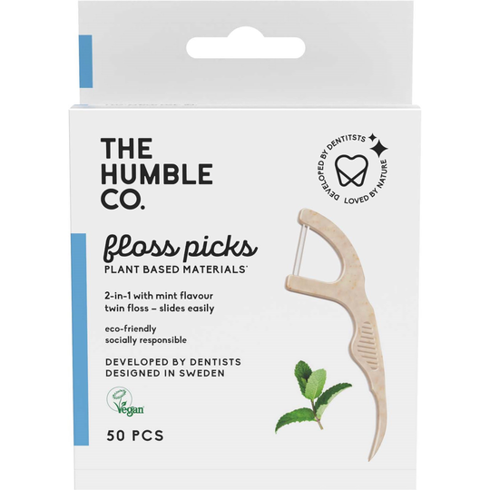 Humble Brush Dental Floss 50-P Picks