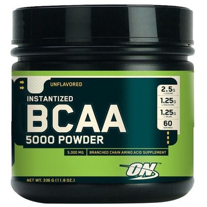 BCAA 5000 Powder, 336g, Aminosyror