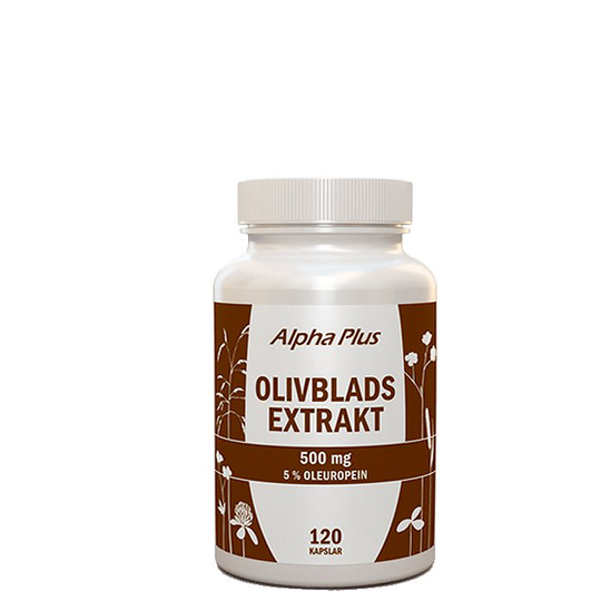 Olivbladextrakt, 120 kapslar