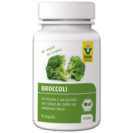 Raab Vitalfood EKOLOGISKA broccolikapslar, 45g