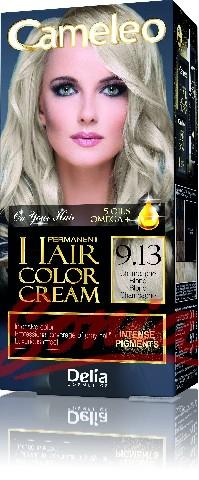 Delia Cosmetics Cameleo HCC permanent paint Omega + 9.13 No. of Champagne Blonde 1op.