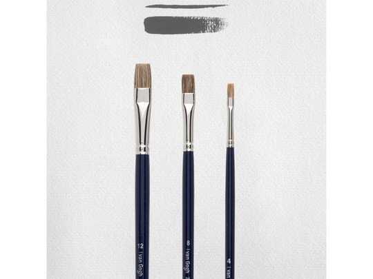 Van Gogh Oil & acrylic brush set | series 234 no. 4-8-12