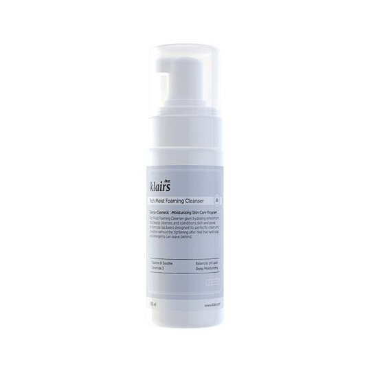 Fuktig KLAIRS Rich Foaming Cleanser Ansiktstvätt 100ml