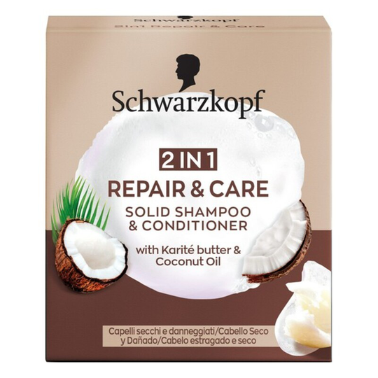 2-i-1 schampo och balsam Repare & Care Schwarzkopf (60 g)