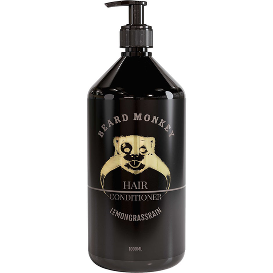 Hair Conditioner Lemongrass, 1000 ml Beard Monkey Balsam