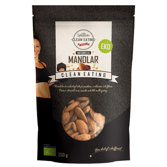 Clean Eating Mandel EKO 250 g
