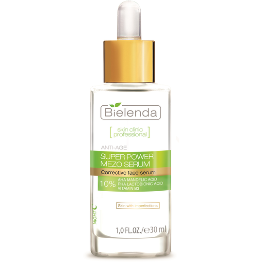 Bielenda SKIN CLINIC PROFESSIONAL face serum with Mandelic acid + Lact