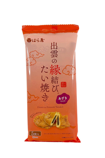Kaka Taiyaki Rödbön Smak 175g Haraya Japan