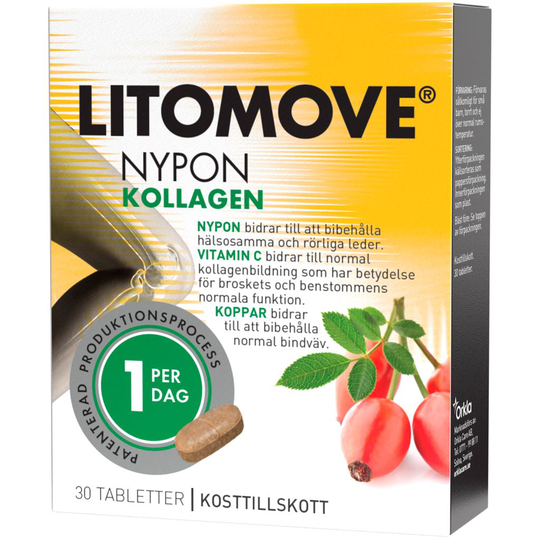 Litomove Kollagen tabletter 30 st