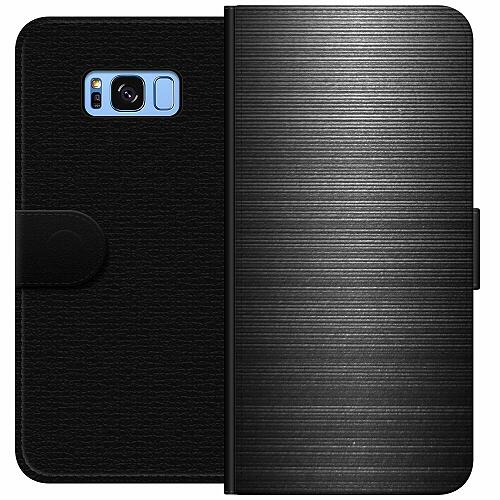Samsung Galaxy S8 Plånboksfodral Brushed Metal