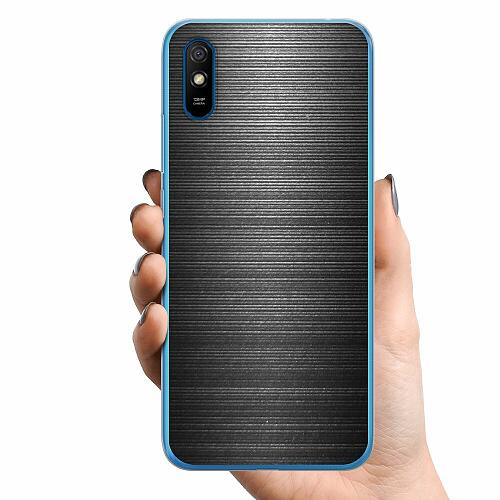 Xiaomi Redmi 9A TPU Mobilskal Brushed Metal
