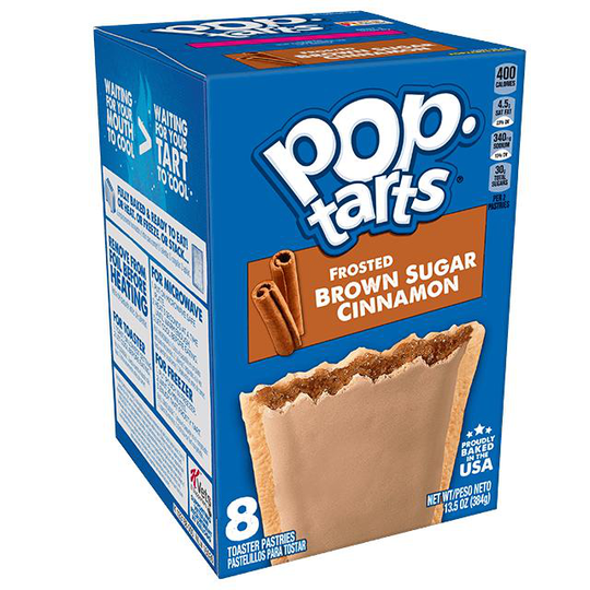 Kelloggs Pop-Tarts Frosted Brown Sugar Cinnamon
