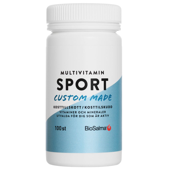 BioSalma Multivitamin Sport 100 tabletter