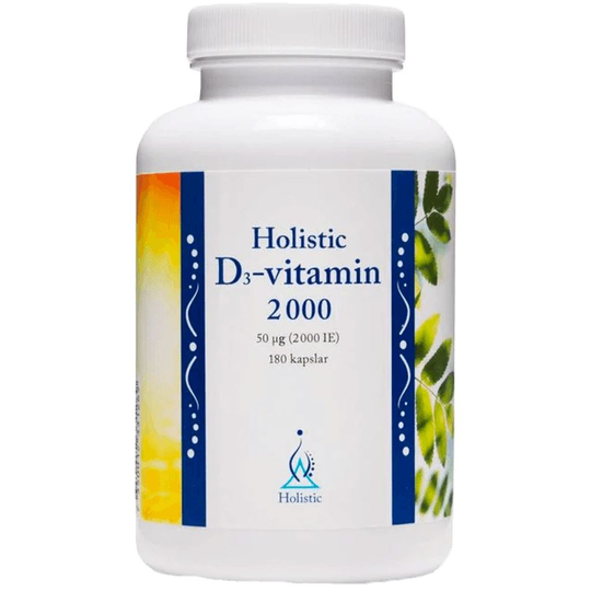 Holistic D-vitamin 2000 180 kapslar
