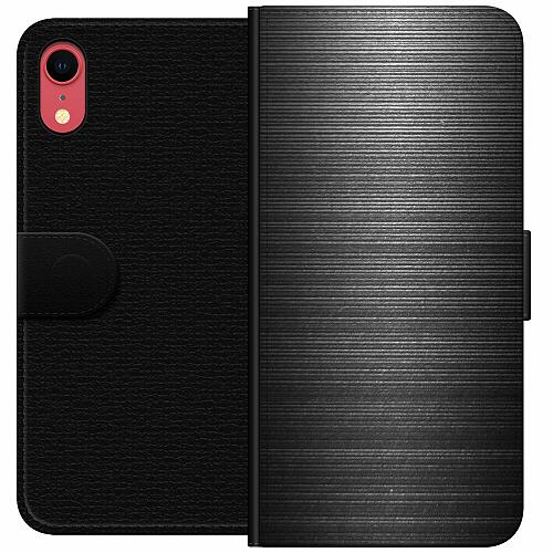 iPhone XR Plånboksfodral Brushed Metal