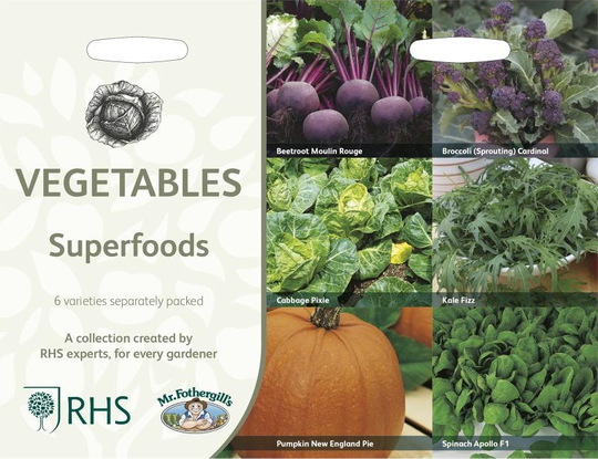 Grönsaker 'Superfoods' 6 sorter
