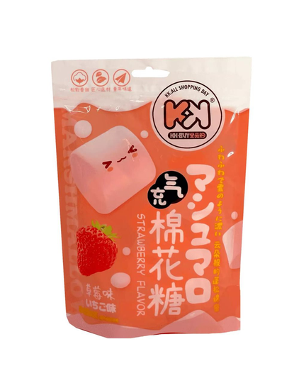 Marshmallow Jordgubbar Smak 80g Kina