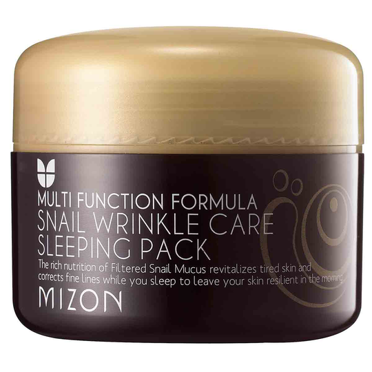 Snail Wrinkle Care Sleeping Pack, 80 ml Mizon K-Beauty