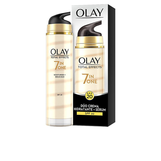 OLAY TOTAL EFFECTS dúo crema + serum anti-edad SPF20 40 ml