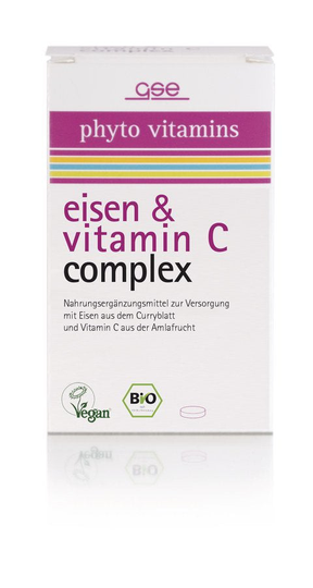 GSE Requirements & Vitamin C Complex (Ekologisk), 60 Tabl. a 500 mg, 30 g