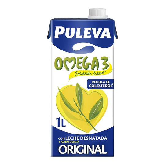 Skummad mjölk Puleva Omega 3 (1 L)