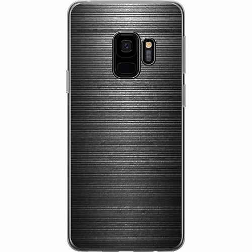 Samsung Galaxy S9 Genomskinligt Skal Brushed Metal