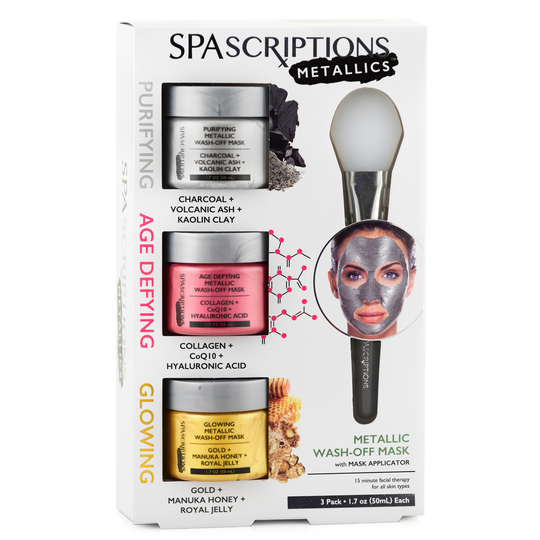 SpaScriptions Metallics- Purifying, Age Defying, Glowing Metallic Wash