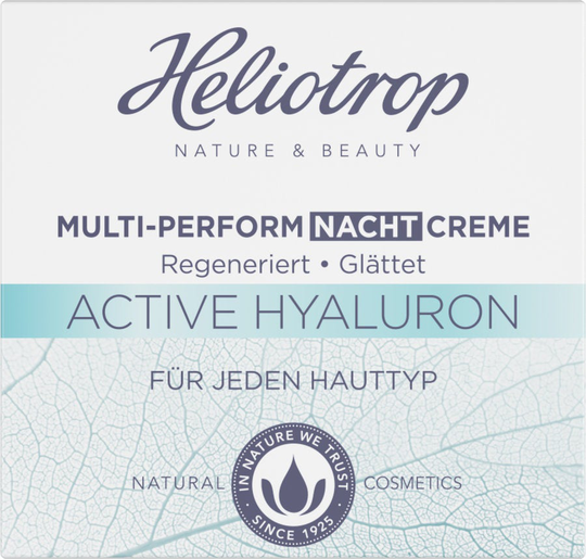 Heliotrope ACTIVE HYALURON Multi-Perform Night Cream, 50ml