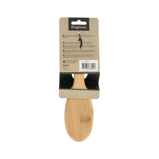 Dogman Borste långa pigg Bamboo M 22cm