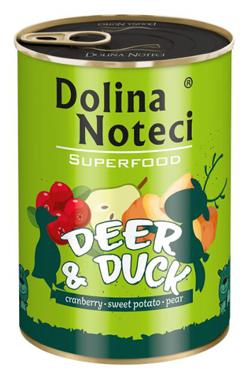 Dolina Note Superfood Deer och Duck 400g